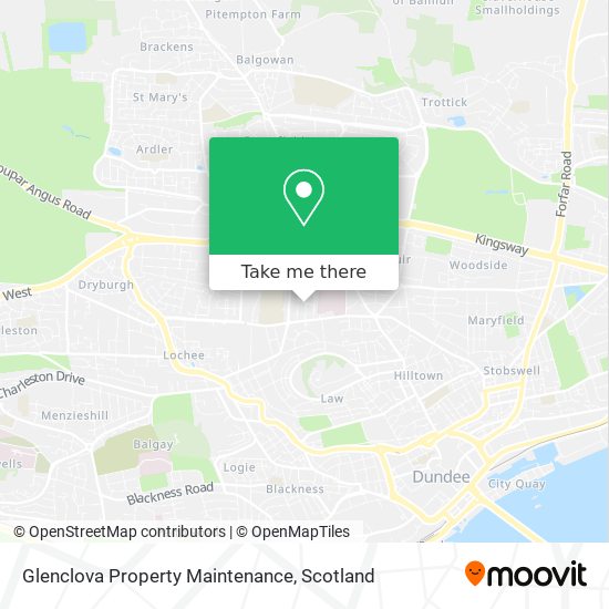 Glenclova Property Maintenance map