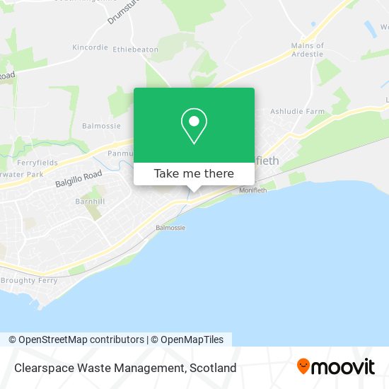 Clearspace Waste Management map