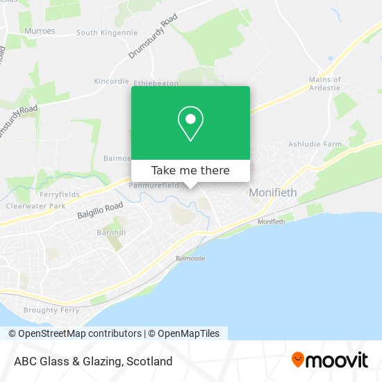 ABC Glass & Glazing map