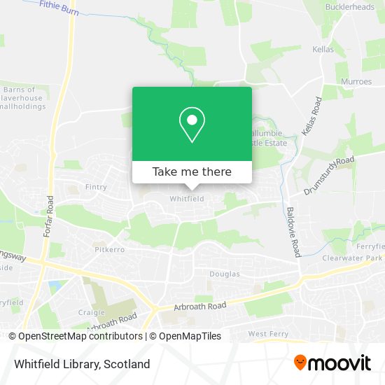 Whitfield Library map