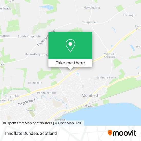 Innoflate Dundee map