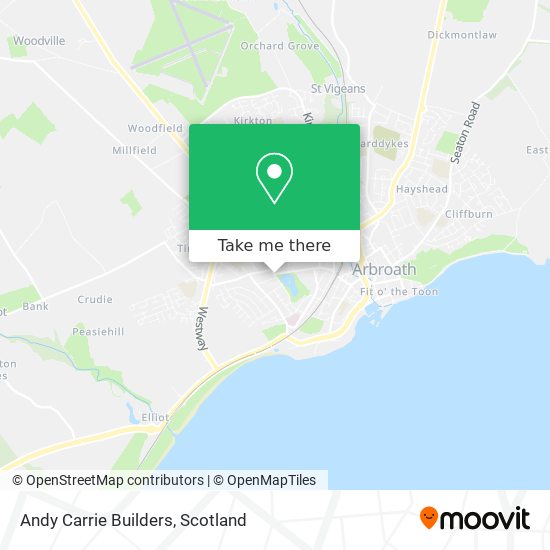 Andy Carrie Builders map