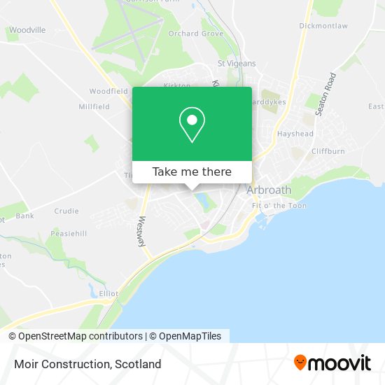 Moir Construction map