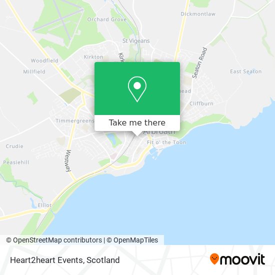 Heart2heart Events map