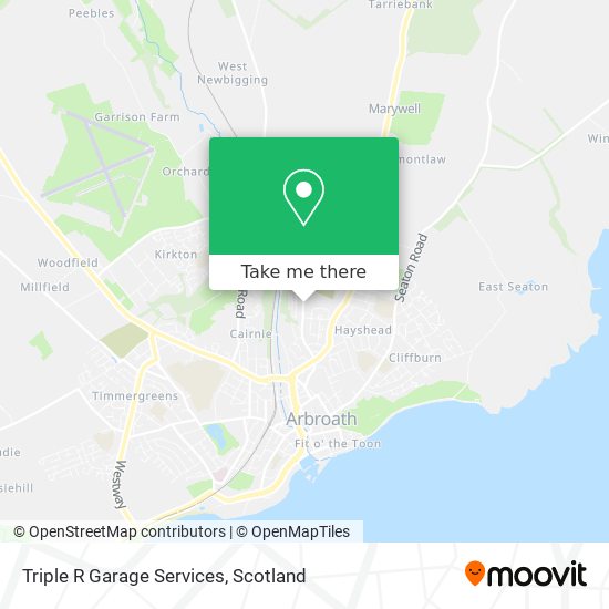 Triple R Garage Services map