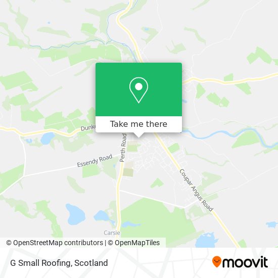 G Small Roofing map