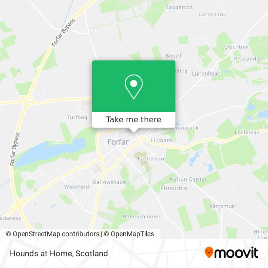 Hounds at Home map