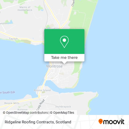 Ridgeline Roofing Contracts map