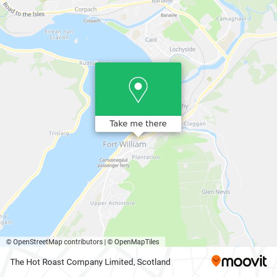 The Hot Roast Company Limited map