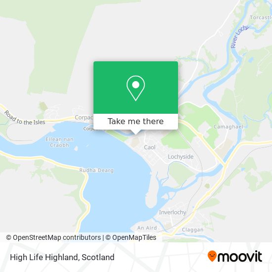 High Life Highland map