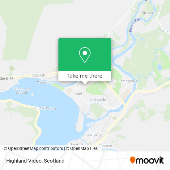 Highland Video map