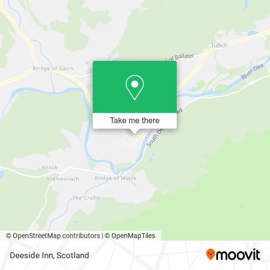 Deeside Inn map