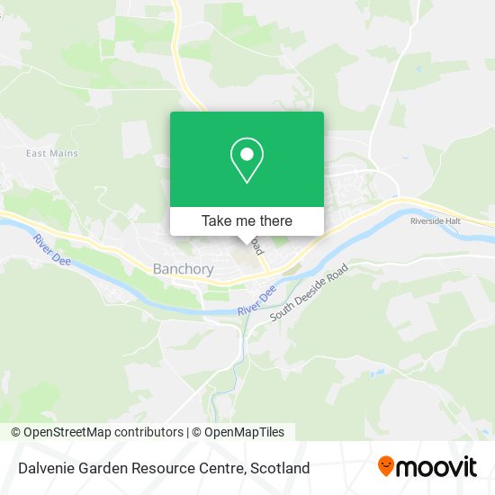 Dalvenie Garden Resource Centre map