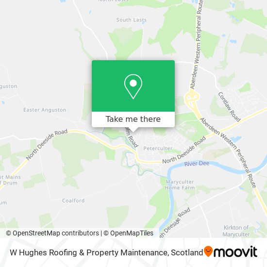 W Hughes Roofing & Property Maintenance map