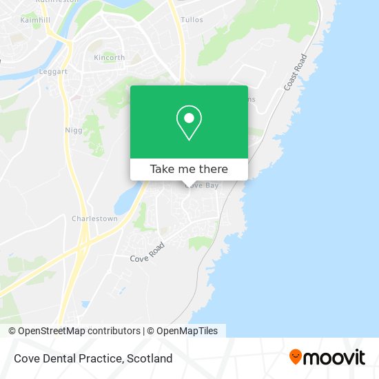 Cove Dental Practice map