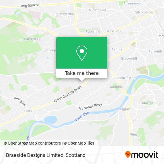 Braeside Designs Limited map