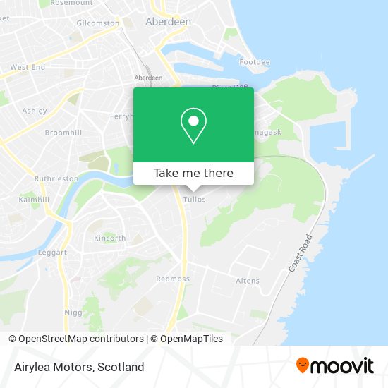 Airylea Motors map