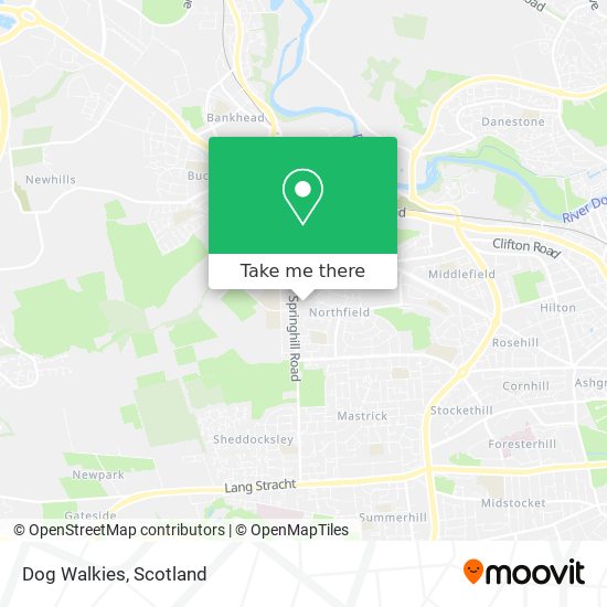 Dog Walkies map