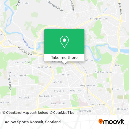 Aglow Sports Konsult map