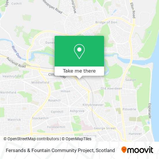 Fersands & Fountain Community Project map