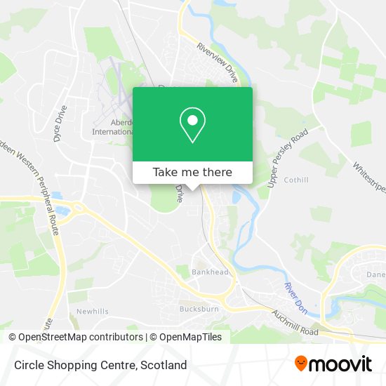 Circle Shopping Centre map