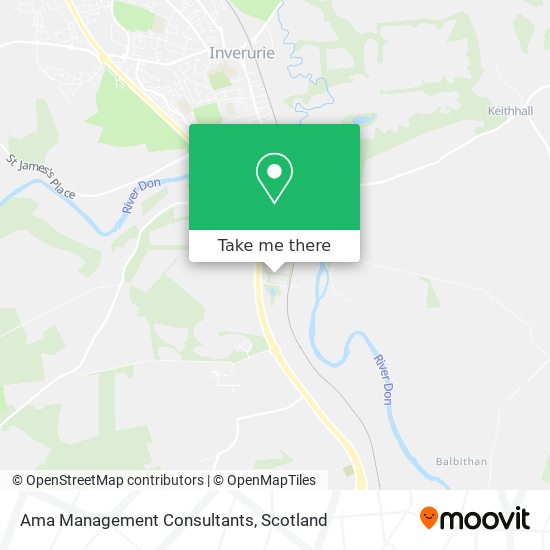 Ama Management Consultants map