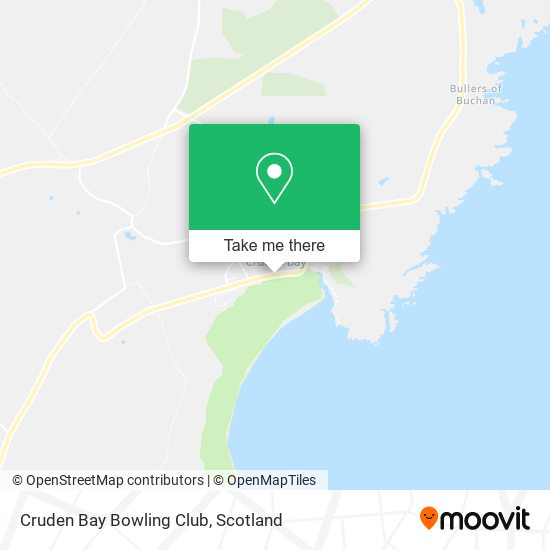 Cruden Bay Bowling Club map