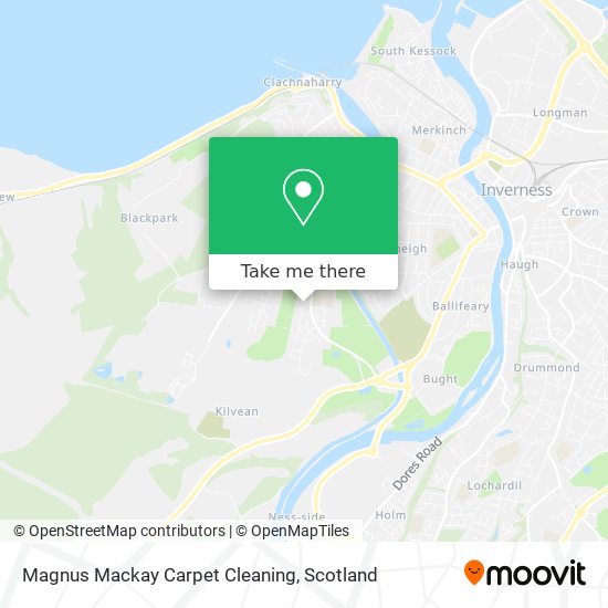 Magnus Mackay Carpet Cleaning map