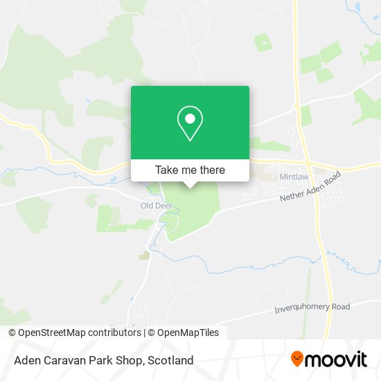 Aden Caravan Park Shop map