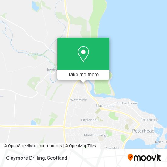 Claymore Drilling map