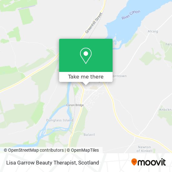 Lisa Garrow Beauty Therapist map