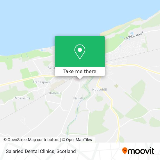 Salaried Dental Clinics map