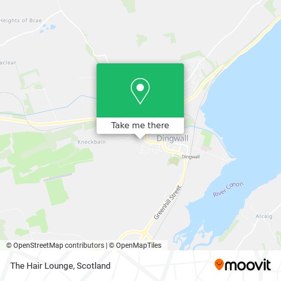 The Hair Lounge map