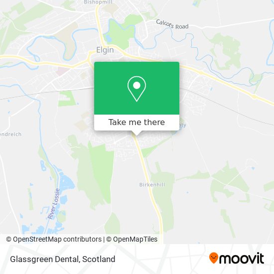 Glassgreen Dental map