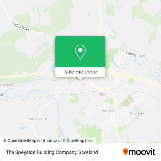 The Speyside Building Company map