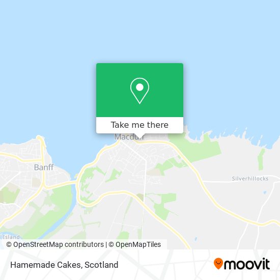 Hamemade Cakes map