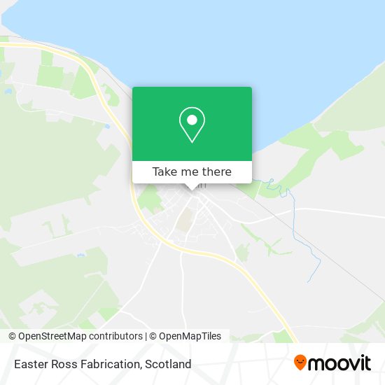 Easter Ross Fabrication map