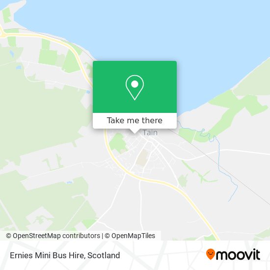 Ernies Mini Bus Hire map