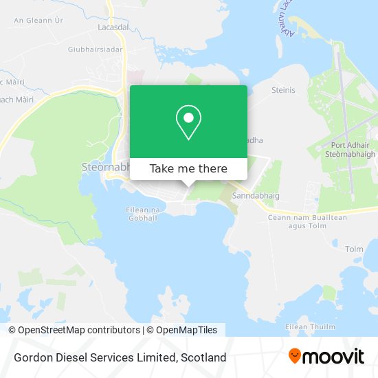 Gordon Diesel Services Limited map