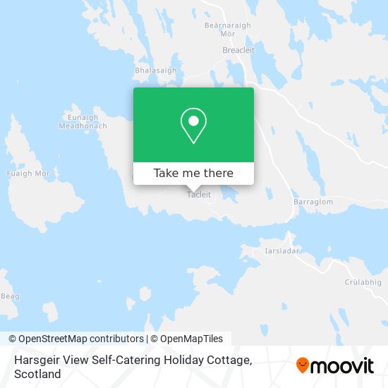 Harsgeir View Self-Catering Holiday Cottage map