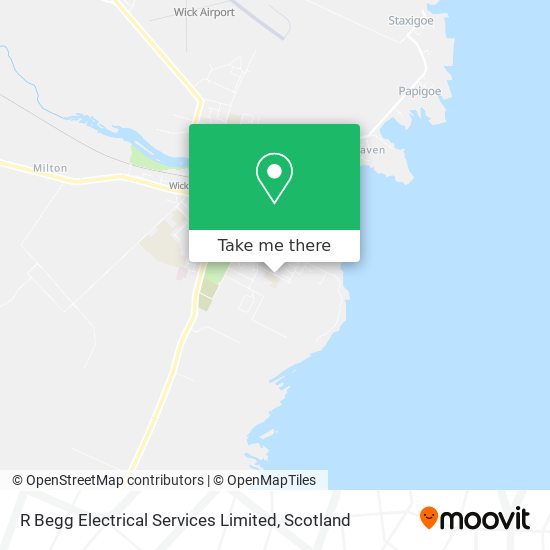 R Begg Electrical Services Limited map