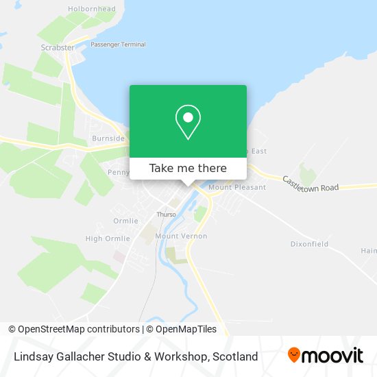 Lindsay Gallacher Studio & Workshop map