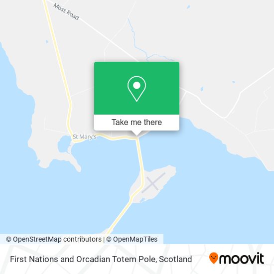 First Nations and Orcadian Totem Pole map