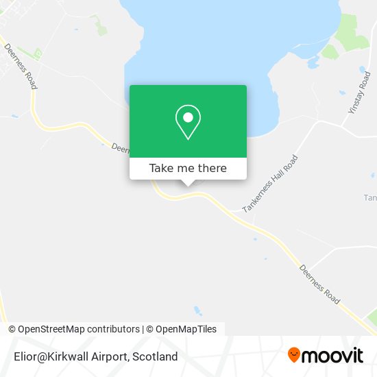 Elior@Kirkwall Airport map