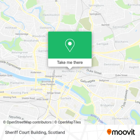 Sheriff Court Building map