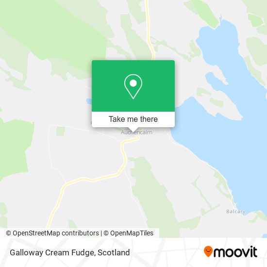 Galloway Cream Fudge map