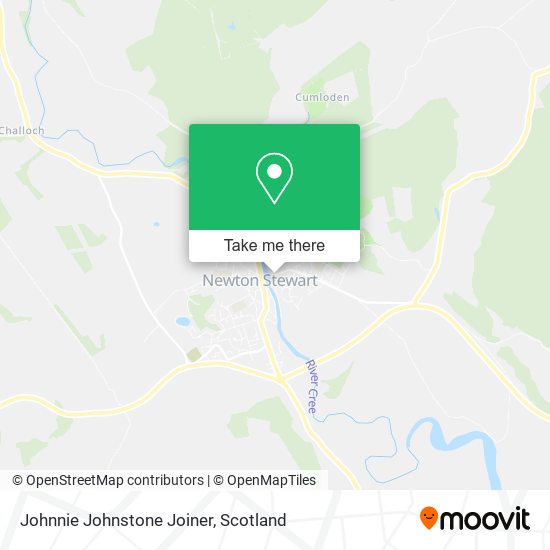 Johnnie Johnstone Joiner map