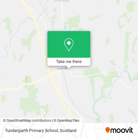 Tundergarth Primary School map