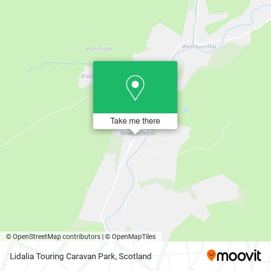 Lidalia Touring Caravan Park map