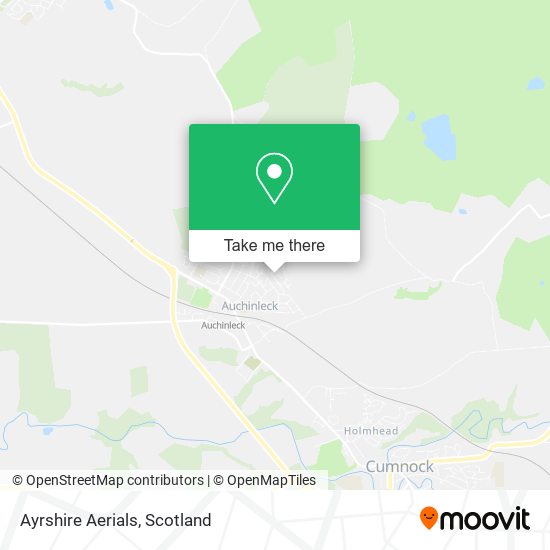 Ayrshire Aerials map